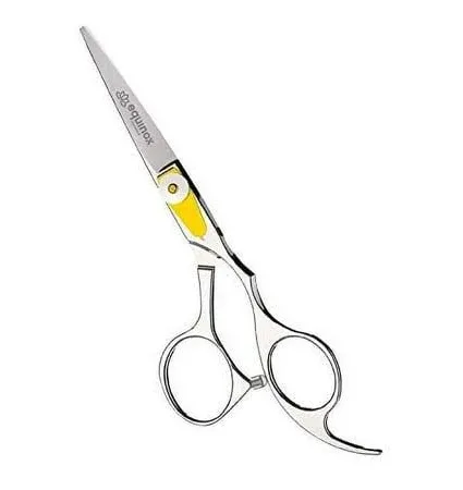 Equinox International, Professional Razor Edge Series Barber Hair Cutting Scissors, Japanese Stainless Steel Salon Scissors, 6.5? Overall Length, Fine