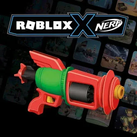 Nerf Roblox Boat Building and Treasure Hunting Spacelock Ray Blaster