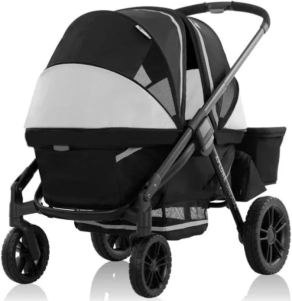 Pivot Xplore Dreamz All-Terrain Stroller Wagon with Bassinet Insert ( Black)