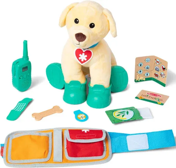 Melissa & Doug Let's Explore Ranger Rescue Dog Playset