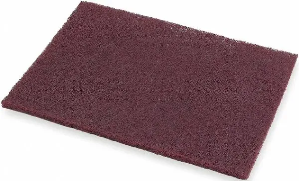 3M Scotch-Brite� 7447 Abrasive Hand Pads Maroon 6 inx9 in