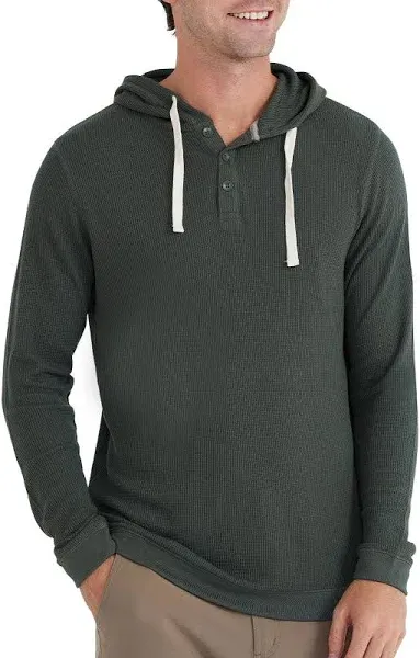 Men's Bamboo Waffle Hoody