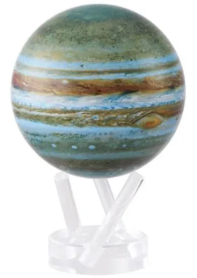 Uranus MOVA Globe 4.5" with Square Base Black