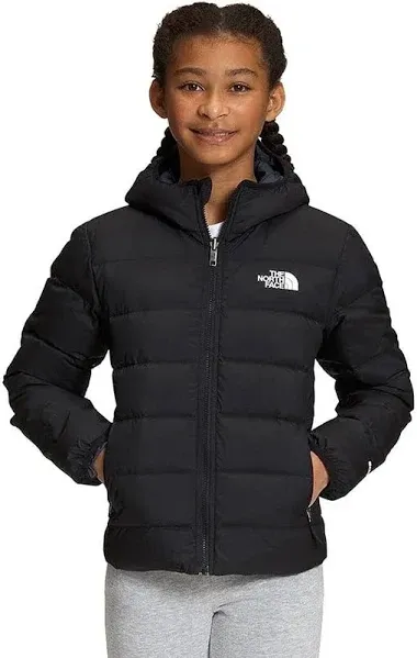 The North Face Girls' Reversible North Down Hooded Jacket