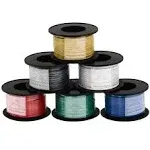 BABOOM 14 Gauge Wire Combo 6 Pack 12V 100'Ft per Roll 600 ft Total