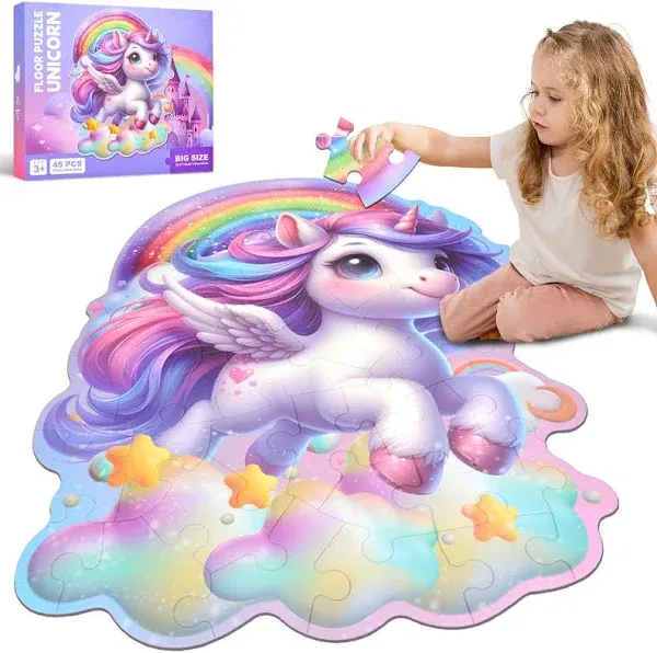 Hamiface Unicorn Floor Puzzle