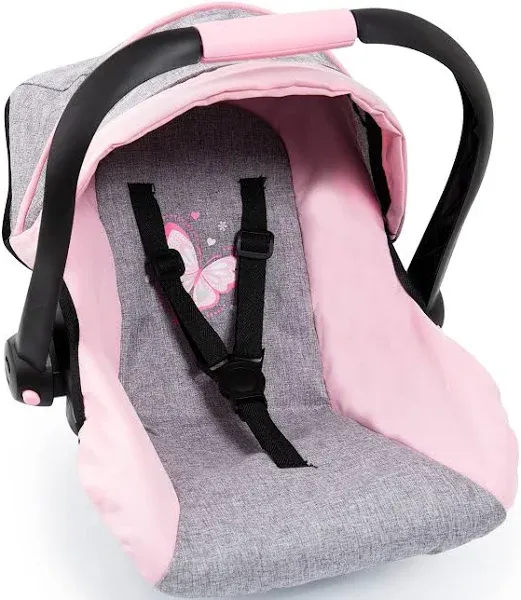 Bayer Baby Doll Deluxe Car Seat with Canopy