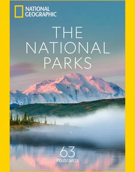 National Geographic The National Parks Postcards