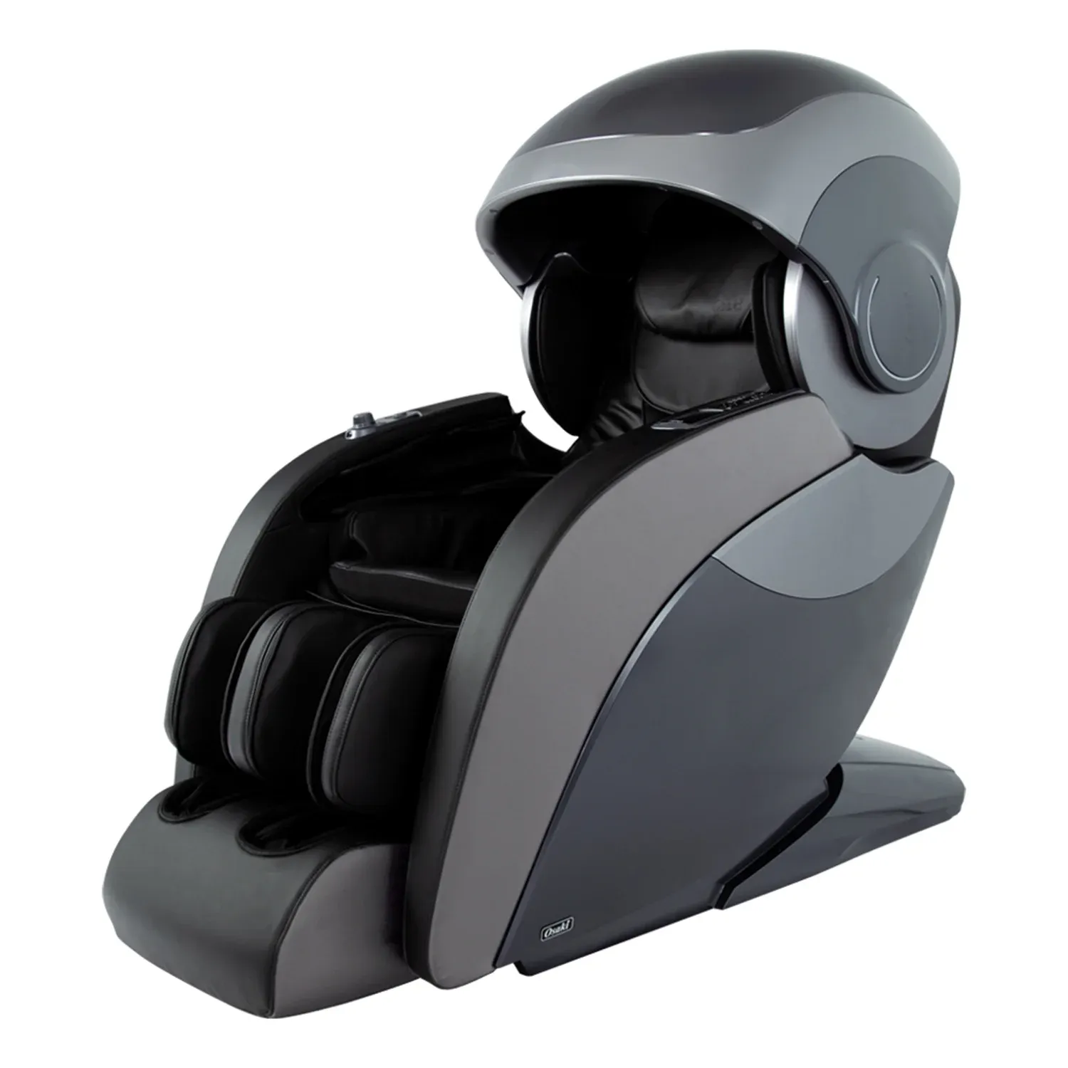 Osaki OS-4D Escape Massage Chair, Grey w/ Black