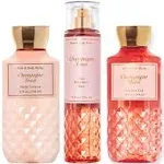 Bath and Body Works - Champagne Toast - Daily Trio - Shower Gel, Fine Fragrance Mist & Super Smooth Body Lotion