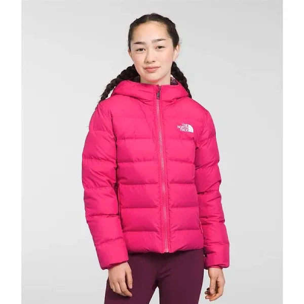 The North Face Girls' Reversible North Down Hooded Jacket