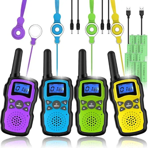 Wishouse Walkie Talkies for Kids Adults Long Range 2 Rechargeable