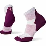 Smartwool Women's Run Targeted Cushion Ankle Socks - Purple Eclipse