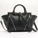 Vince Camuto Wayhn Satchel Bag - Black