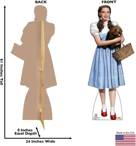 Advanced Graphics Dorothy Holding Toto Wizard of Oz 75th Anniversary Cardboard Standup