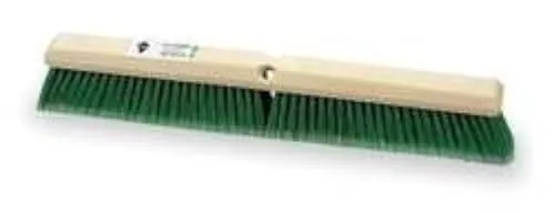 Tough Guy Push Broom Head,Threaded,<wbr/>18&#034; Sweep Face 3U766 Tough Guy 3U766