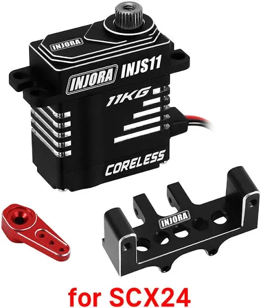 INJORA 11kg Coreless High Torque Micro Servo for 1/24 SCX24 AX24