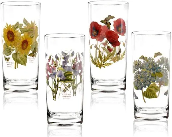 Portmeirion Botanic Garden Highball Glasses (Set of 4)