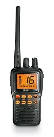 Uniden MHS75 Submersible Handheld Two-Way VHF Marine Radio