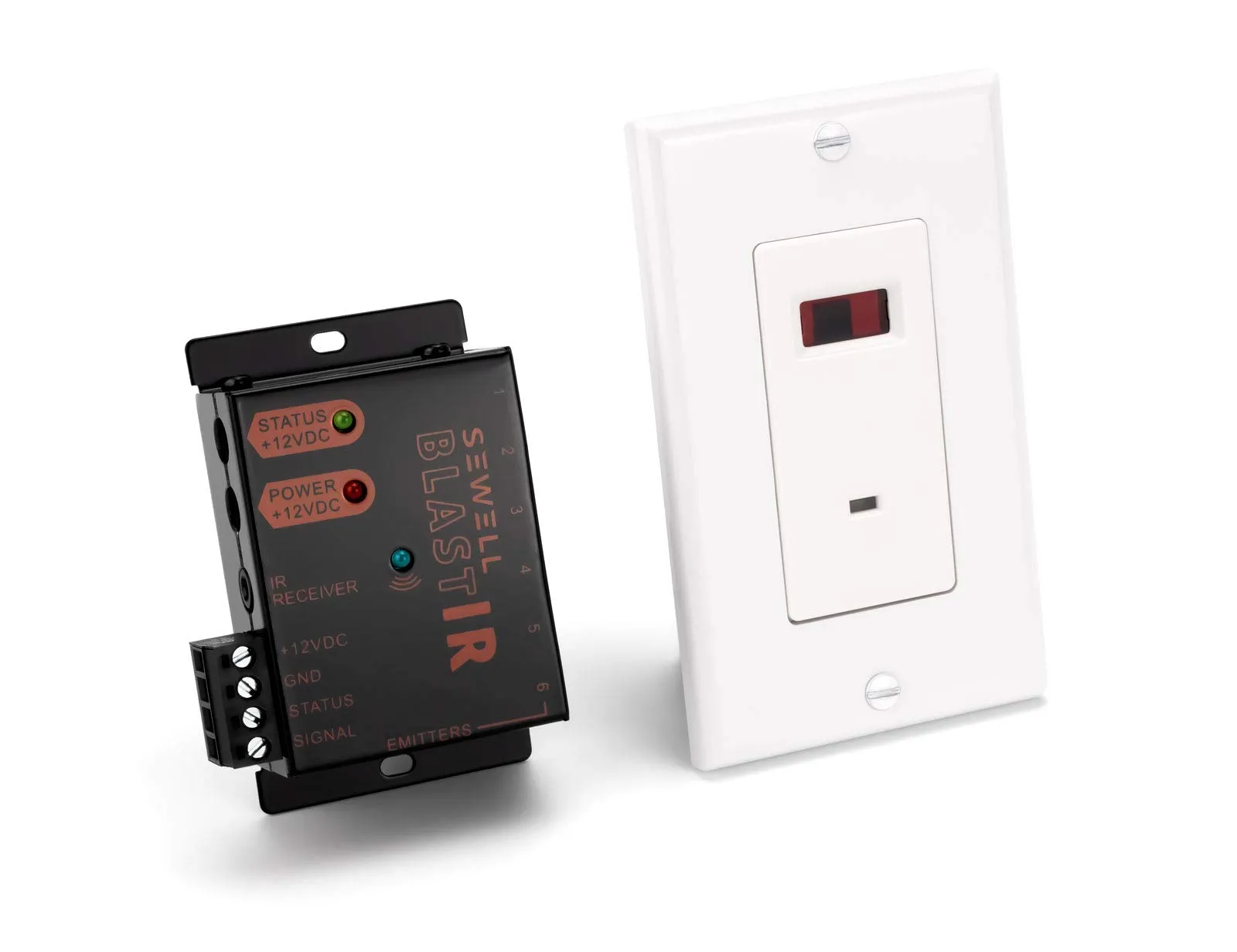 Sewell BlastIR In-Wall Emitter and Receiver Wall Plate Kit