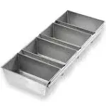 USA PAN® Strapped Set of 4 Mini Loaf Pan