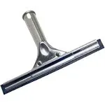 Unger Professional Stainless Steel Heavy-Duty Squeegee, 8''