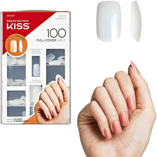 KISS 100 Full-Cover Nails