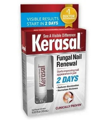 Kerasal Nail Renewal Plus Tea Tree Oil Fungal Nail Repair Solution (10 ml)