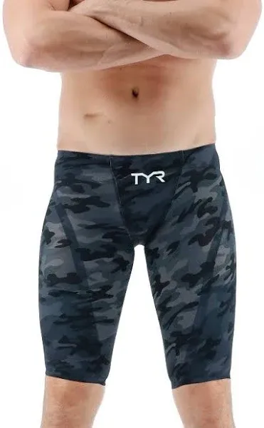 TYR Men's Venzo Camo Jammer Swimsuit