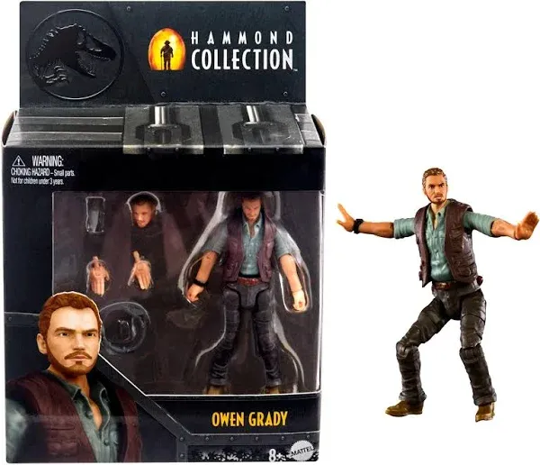 Jurassic World Hammond Collection Owen Grady Action Figure