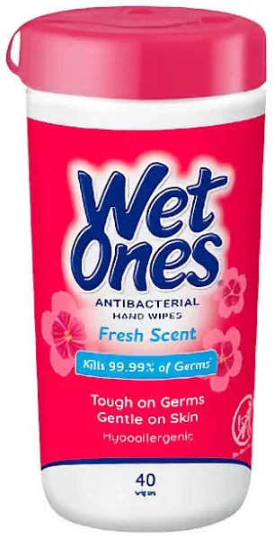 Wet Ones Antibacterial Hand Wipes