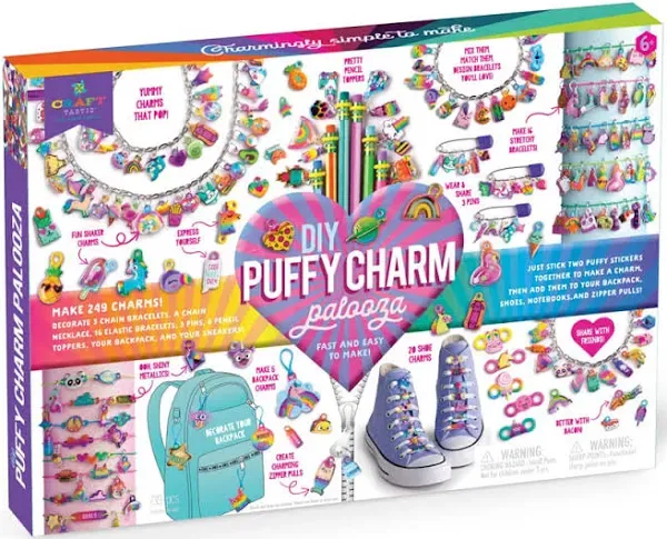 Craft-tastic DIY Puffy Charm Palooza