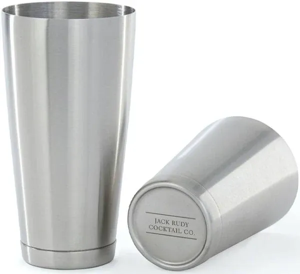 Shaker Tin Set - Weighted (Silver)