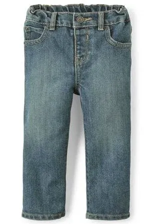 The Children's Place Baby and Toddler Boys' Basic Bootcut Jeans