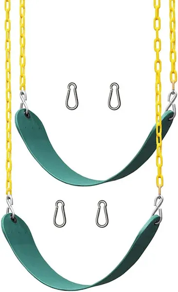 Weather-Resist<wbr/>ant Swing Set Replacement Seats - Complete Kit for Kids and Adults