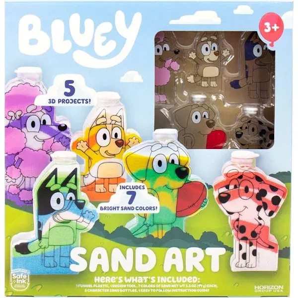 Bluey Sand Art Kit