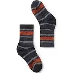 Smartwool Kids ' Hike Light Cushion Striped Crew Socks - Deep Navy