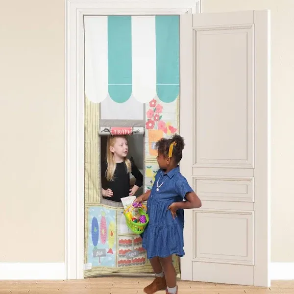 ImagineHaven Fresh Market Doorway Kids Playhouse