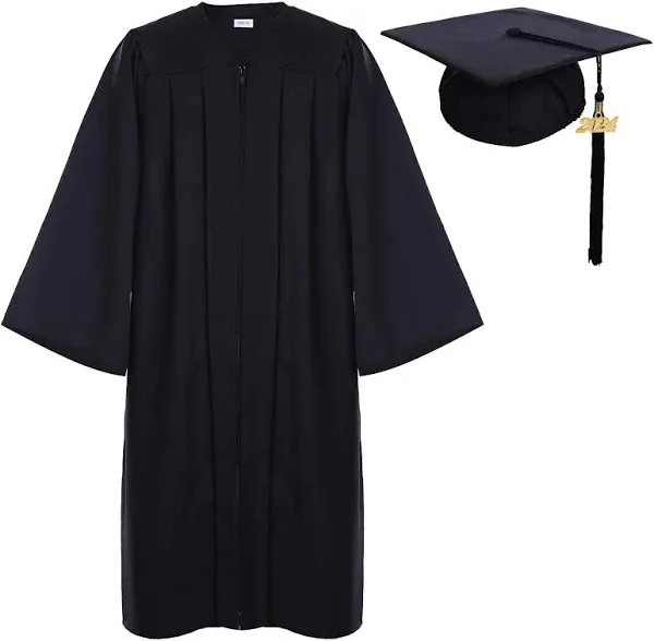 Newrara Graduation Gown Cap Tassel Set