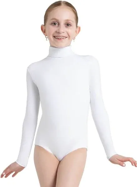 Children's Capezio Long Sleeve Turtleneck Leotard w/ Snaps