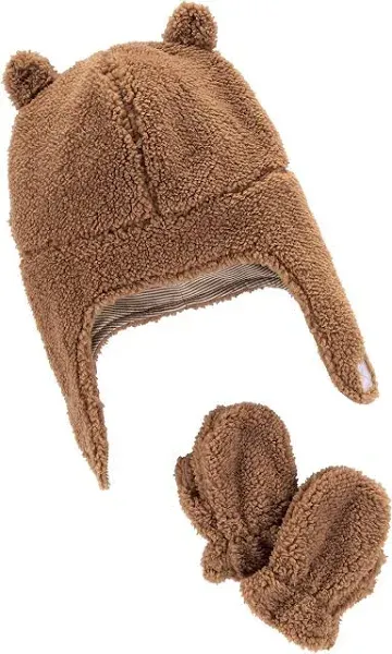 Simple Joys by Carter's Baby Hat and Mitten Set