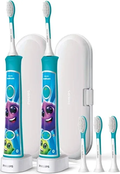 Philips Sonicare For Kids Interactive Sonic Toothbrush Educational app Bluetooth