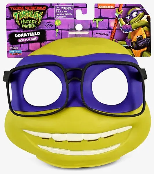 Teenage Mutant Ninja Turtles Mutant Mayhem Donatello Role Play Mask