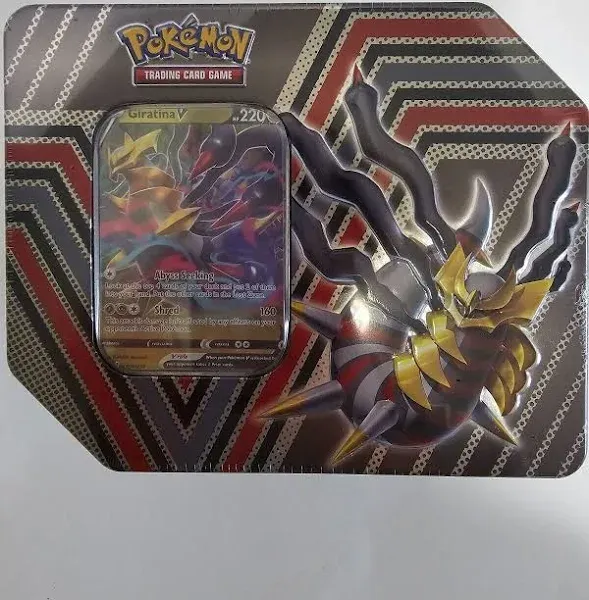 Pokemon Hidden Potential Giratina V Tin Set