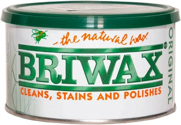 Original Wood Wax Polish by Briwax - 1lb - Multiple Colors