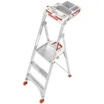 Little Giant Ladders Paint Pro 5-ft Aluminum Type 1aa 375-lb Load Capacity Platform Step