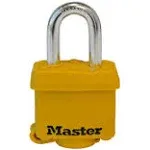 Master Lock 315KAD Plastic-Coated Steel Padlock