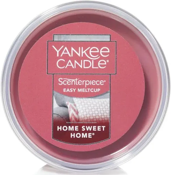 Yankee Candle 2 Pack Home Sweet Home Easy MeltCup. 2.2 Oz.