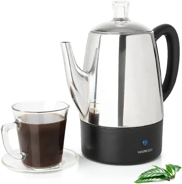 Mixpresso Electric Coffee Percolator