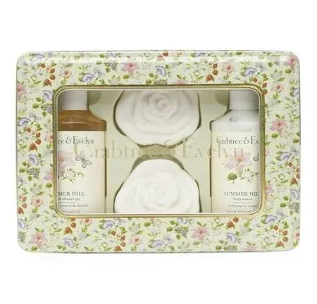 Crabtree & Evelyn Summer Hill Bath Set